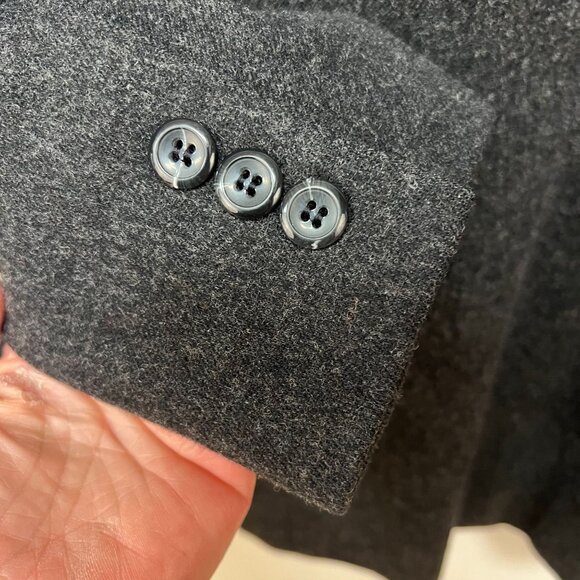 Pendleton Women Blazer Virgin Wool 3 Button Notched Collar Pockets Size 14 - Picture 5 of 11